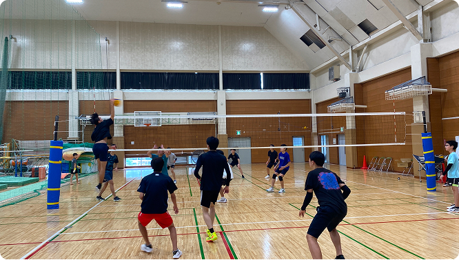 バレーボール部