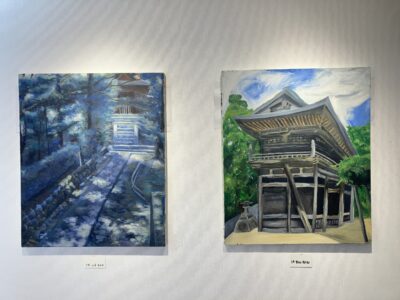 2025年9-11月「美術部　合宿作品」