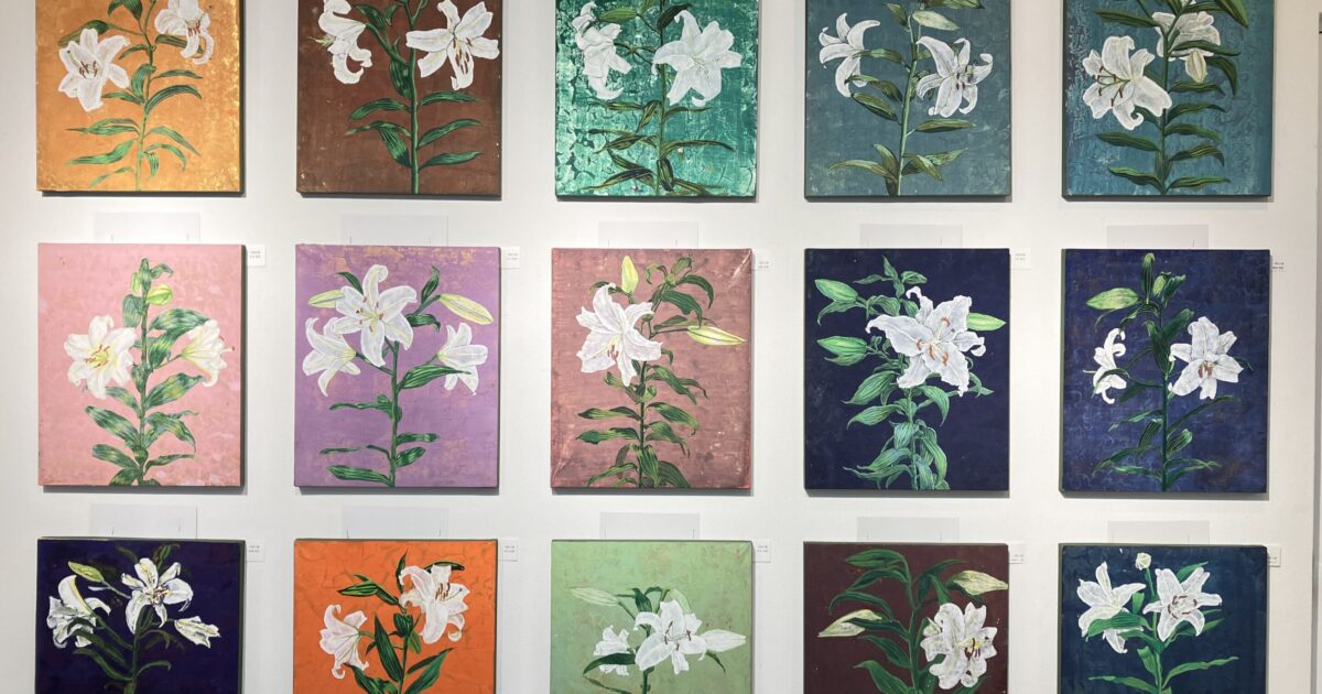 2025年12月-2026年1月「47回生高1 日本画 ユリ」｜MEIKEI ART GALLERY