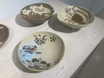 2026年1-2月「48回生中3　陶芸　練り込みの器」