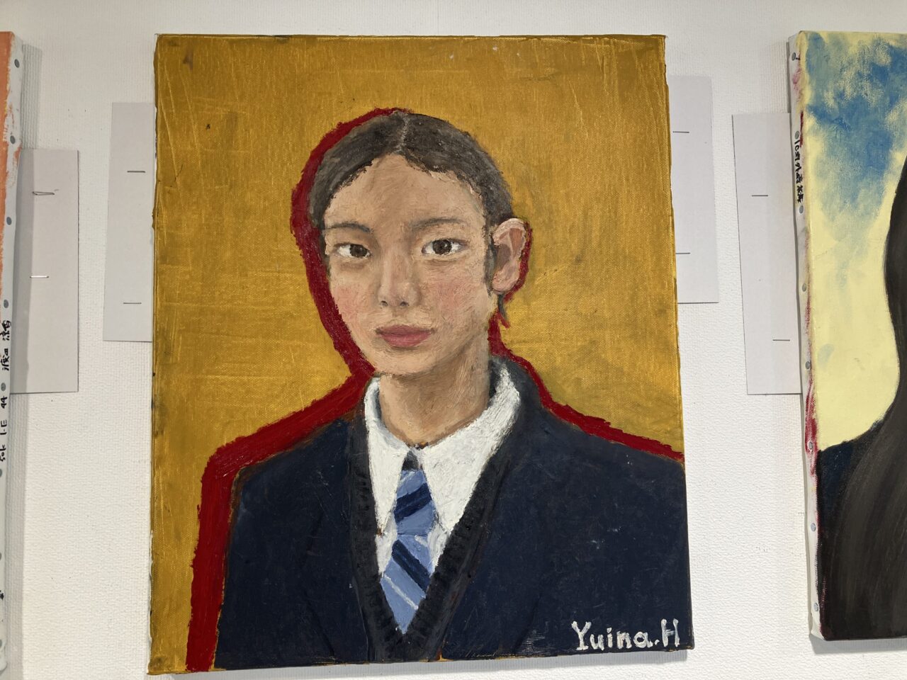 2026年5-6月「油絵の自画像　50回生（旧中1）」